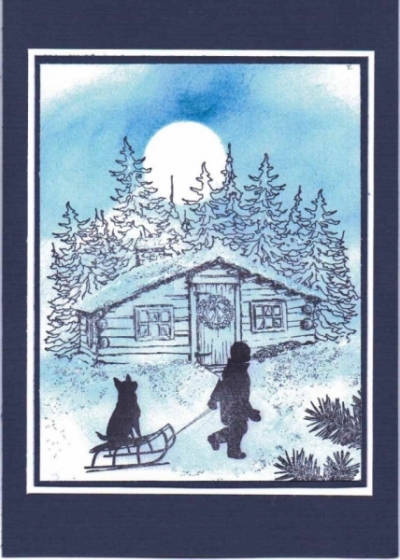 Kind mit Schlitten 2